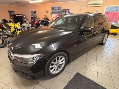 Svart Begagnad 2017 BMW 520 Sport Line Kombi | 209 800 kr (Lite dyr)