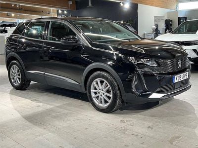 Begagnad Peugeot 3008 Active 131 HK (96 kW) 2021 Svart SUV