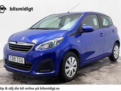 Blå Begagnad 2020 Peugeot 108 Halvkombi | 87 900 kr (Marknadspris)