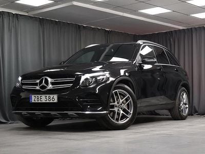 Svart Begagnad 2017 Mercedes GLC220 AMG SUV | 309 000 kr (Marknadspris)