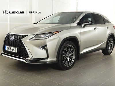 Begagnad Lexus RX450h Sport Line 313 HK (230 kW) 2016 Grå metallic SUV