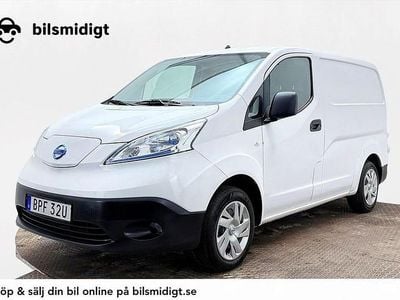 Vit Begagnad 2019 Nissan e-NV200 Comfort Minibuss | 144 800 kr (Lite dyr)
