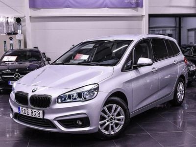 Silver Begagnad 2017 BMW 218 Gran Tourer Advantage Minibuss | 119 900 kr (Marknadspris)