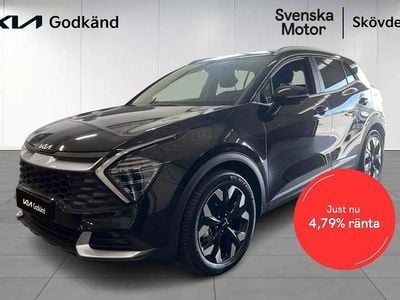 Svart Begagnad 2023 Kia Sportage Advance SUV | 399 200 kr (Marknadspris)