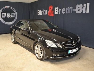 Svart Begagnad 2011 Mercedes E350 Cab | 189 000 kr