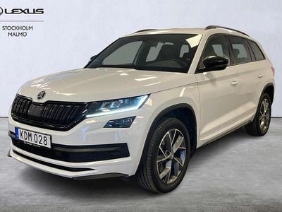 Vit Begagnad 2018 Skoda Kodiaq SportLine SUV | 264 900 kr (Marknadspris)