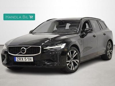 Svart Begagnad 2019 Volvo V60 R-Design Kombi | 324 700 kr (Marknadspris)