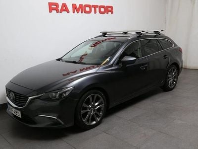 Begagnad Mazda 6 Optimum 175 HK (128 kW) 2015 Grå Kombi