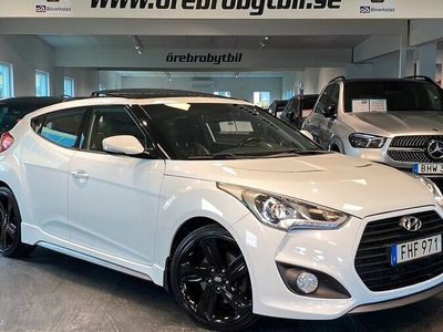 begagnad Hyundai Veloster 1.6 GDI Turbo Aut Gps Pano B-kamera 2014, Halvkombi