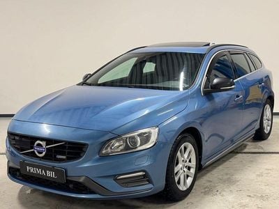 Blå Begagnad 2015 Volvo V60 R-Design Kombi | 89 900 kr (Marknadspris)