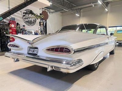 Vit Begagnad 1959 Chevrolet Coupé Sport Sportkupé | 699 000 kr