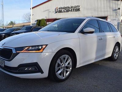Begagnad Skoda Octavia G-TEC Style 131 HK (96 kW) 2022 Vit Kombi