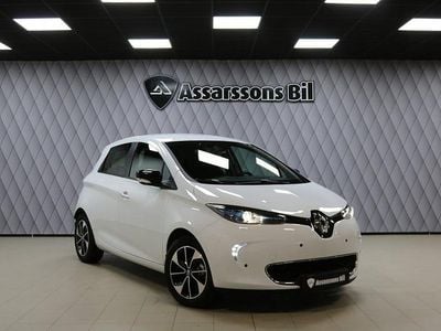 Begagnad Renault Zoe 80 kW (109 HK) 2018 Vit Halvkombi