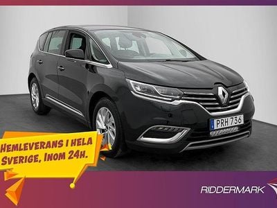 Begagnad Renault Espace 160 HK (117 kW) 2016 Svart Minibuss