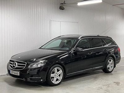 Svart Begagnad 2015 Mercedes E350 Avantgarde Kombi | 175 000 kr