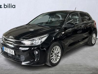 Begagnad Kia Rio 121 HK (88 kW) 2019 Svart Halvkombi