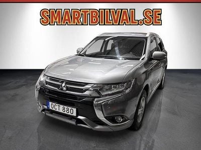Begagnad Mitsubishi Outlander 203 HK (149 kW) 2016 Grå SUV