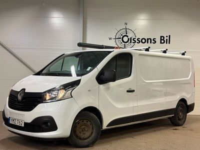 begagnad Renault Trafic Skåpbil Leasbar/Moms D-Värm 3sits Lång Inredd