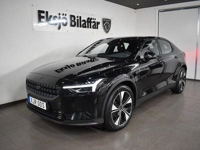 Svart Begagnad 2022 Polestar 2 Long Range Single Motor Halvkombi | 329 500 kr (Marknadspris)