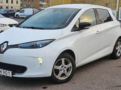 Begagnad Renault Zoe 80 kW (109 HK) 2018 Vit Halvkombi
