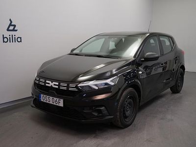 Svart Begagnad 2022 Dacia Sandero Essentiel Halvkombi | 134 500 kr (Marknadspris)