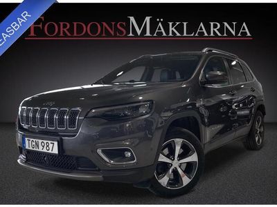 begagnad Jeep Cherokee 2,2 CRD AWD LIMITED AUT DRAG VÄRMARE NAVI KAMERA