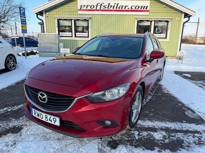 Begagnad Mazda 6 150 HK (110 kW) 2014 Röd Kombi