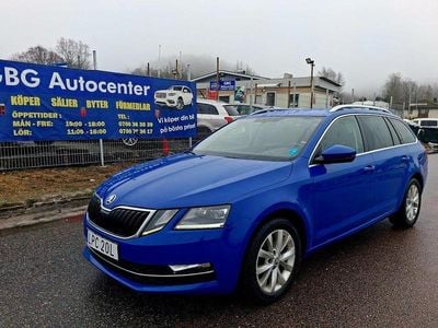 Begagnad Skoda Octavia G-TEC Style 131 HK (96 kW) 2020 Blå Kombi