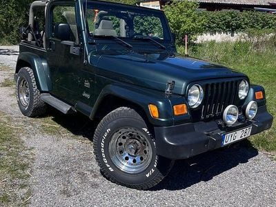 Begagnad Jeep Wrangler 177 HK (130 kW) 2004 Grön SUV