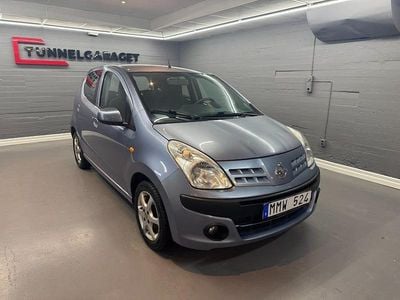 Begagnad Nissan Pixo 68 HK (50 kW) 2009 Ljusblå Halvkombi