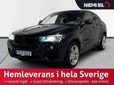 Begagnad BMW X4 190 HK (139 kW) 2014 Svart SUV