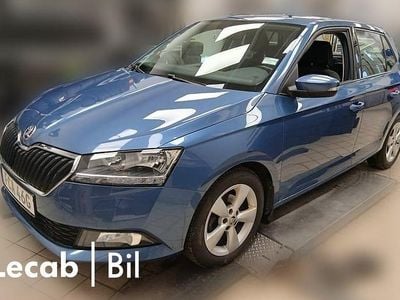 Titan blue metallic Begagnad 2021 Skoda Fabia | 129 500 kr (Marknadspris)