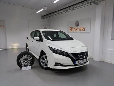 Vit Begagnad 2021 Nissan Leaf 360º Halvkombi | 177 900 kr (Marknadspris)