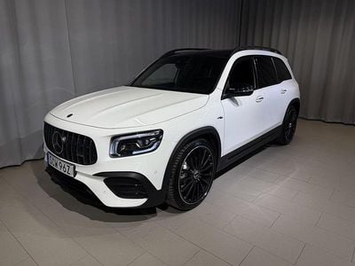 Vit Begagnad 2021 Mercedes GLB35 Premium SUV | 469 900 kr