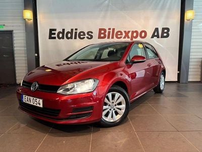Röd Begagnad 2014 VW Golf VII Halvkombi | 119 900 kr (Marknadspris)