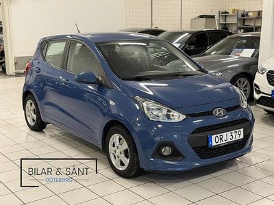 Begagnad Hyundai i10 Comfort 67 HK (49 kW) 2016 Blå Halvkombi