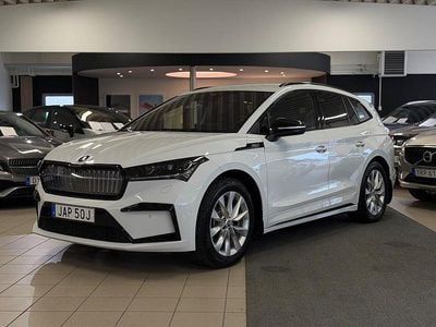 Begagnad Skoda Enyaq iV SportLine 194 kW (265 HK) 2023 Vit SUV