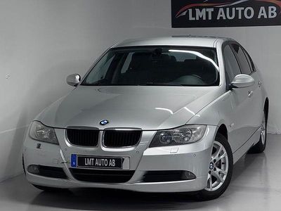 Grå Begagnad 2008 BMW 320 Advantage Sedan | 49 900 kr (Marknadspris)