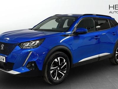 Blå Begagnad 2020 Peugeot e-2008 Allure SUV | 149 900 kr (Marknadspris)
