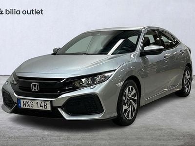 Silver Begagnad 2018 Honda Civic Comfort Halvkombi | 139 900 kr (Marknadspris)