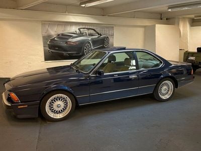 Begagnad BMW M6 256 HK (188 kW) 1987 Mörkblå Sportkupé