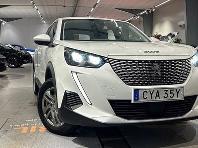 Begagnad Peugeot e-2008 Active 100 kW (136 HK) 2021 Vit SUV