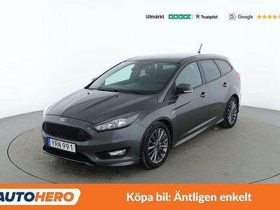 Grå Begagnad 2017 Ford Focus ST-Line Kombi | 114 000 kr (Marknadspris)