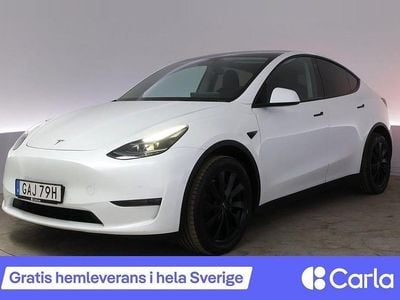 Begagnad Tesla Model Y Long Range AWD 378 kW (514 HK) 2022 Vit SUV