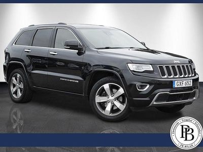 Svart Begagnad 2016 Jeep Grand Cherokee Overland SUV | 244 900 kr (Marknadspris)