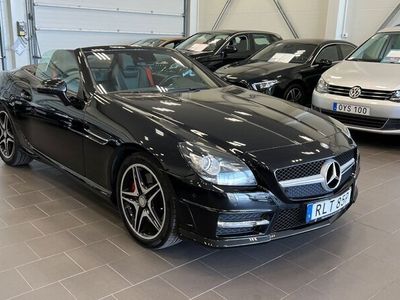 begagnad Mercedes SLK250 AMG Sport Glastak Välvårdad Navi