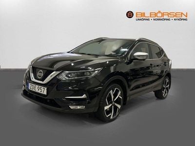 Svart Begagnad 2017 Nissan Qashqai 360º SUV | 179 900 kr (Lite dyr)