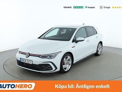 Begagnad VW Golf VIII GTI 248 HK (182 kW) 2023 Vit Halvkombi