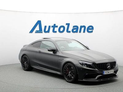 Designo grafitgrå magno Begagnad 2019 Mercedes C63S AMG AMG Sportkupé | 759 900 kr (Dyr)
