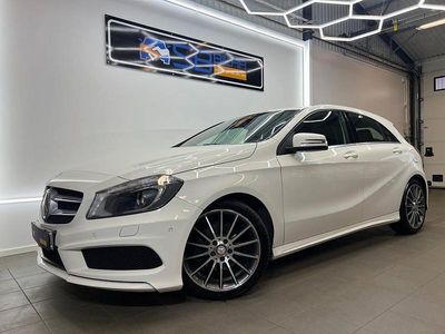 Vit Begagnad 2013 Mercedes A200 AMG line Halvkombi | 127 900 kr (Lite dyr)